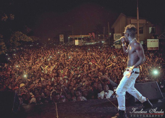 Shatta Walle performs at SallahFest remix