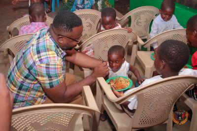 Legon Cities celebrate Xmas with Potters House Orphanage