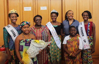 Minister lauds Rebecca Asamoah for winning Miss Africa