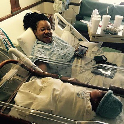 Nollywood actor Kenneth Okonkwo & wife welcomes first child