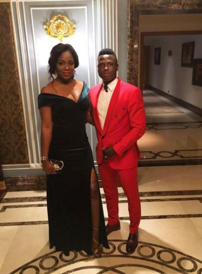 Samuel Inkoom grabs wife from 'behind' in new photos