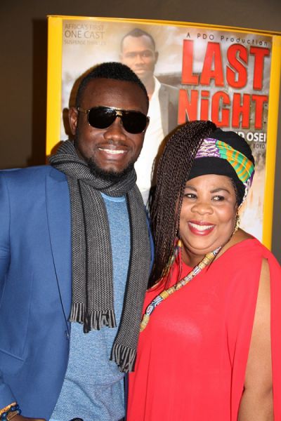 Photos: Prince David Osei storms Netherlands, premiers movies