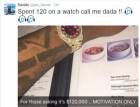 Photos: Davido spends $120k on a Rolex wristwatch