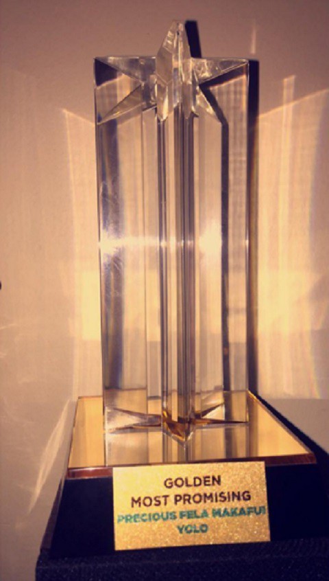 Fela Makafui's award