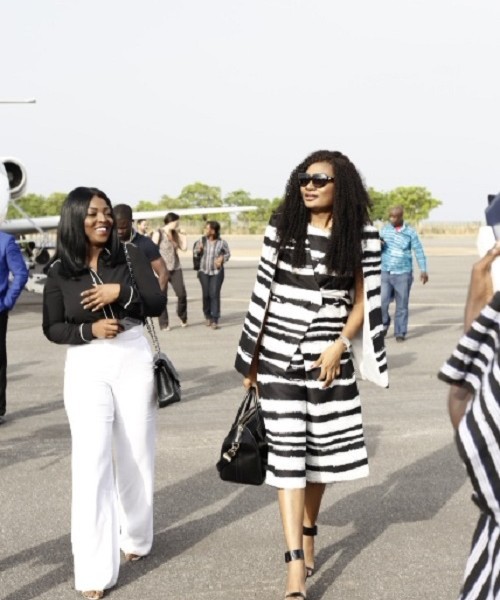 Yvonne Okoro and Sandra Ankobiah