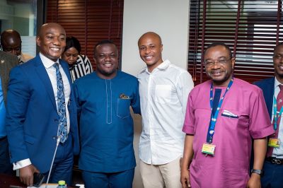 Photos from Andre Ayew's meeting with MPs over Ghana's poor AFCON performance