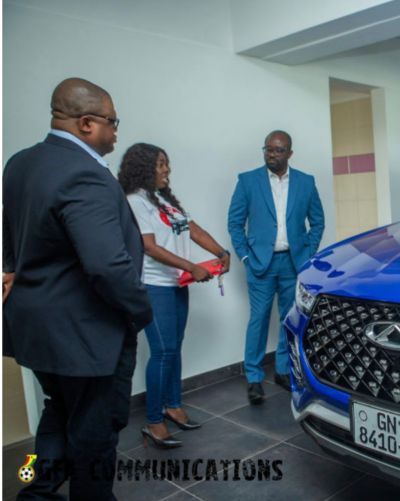 GFA to receive 3 new Chery cars, $100k cash from Tanink Ghana, partners
