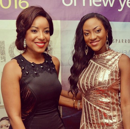 Princess Fathia Nkrumah and Joselyn Dumas