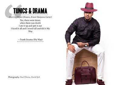 Timi Dakolo and Bryan Okwara Star in OUCH ‘My Way’ collection lookbook