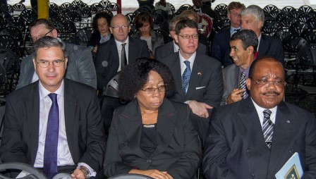 Members of diplomatic corps @ the funeral of Madam Theodosia Okoh