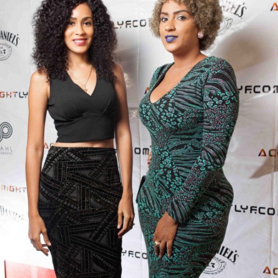 Juliet Ibrahim with Sonia Ibrahim