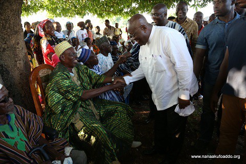 Nana Addo at Kpatia