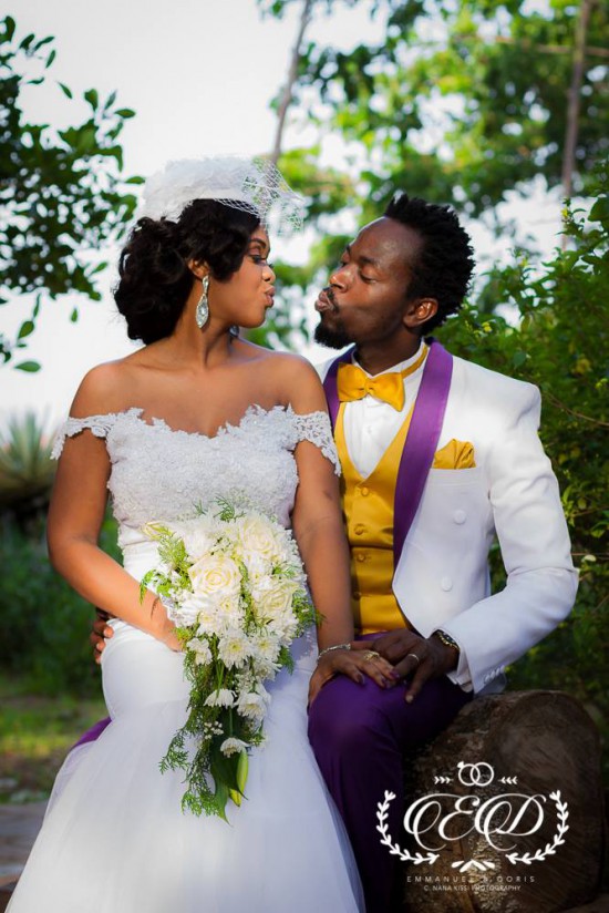 Kwaw Kese and his wife Doris Kyei Baffour