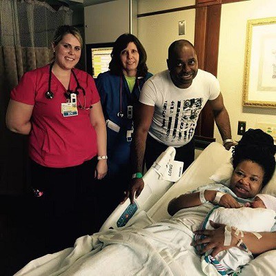 Nollywood actor Kenneth Okonkwo & wife welcomes first child