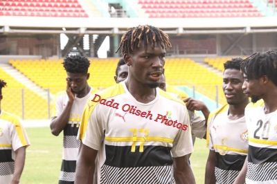 Ghana U-23 side hold training session ahead of Algeria clash