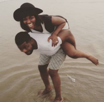 Kumkum Bhagya's Adwoa Saah frolics on beach with husband