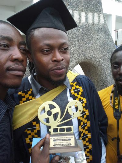 Photos: Kalybos wins 'Best Student' award at NAFTI graduation