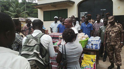 Kwame Dzokoto donates to Tarkwa Prisons