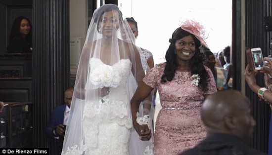 Groom can’t control his tears as he sees his bride walk up the aisle