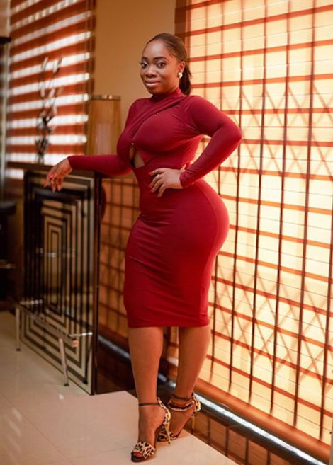 Moesha Boduong covers up on her birthday.