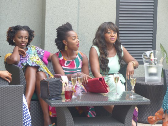 L-R - Zainab(Maame Adjei), Nana Yaa(MaameYaa Boafo) and Sade (Nana Mensah