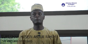 Ghana Police Mosque - Friday Khutbah by Supt./ Imam Husein Abdur Rahim